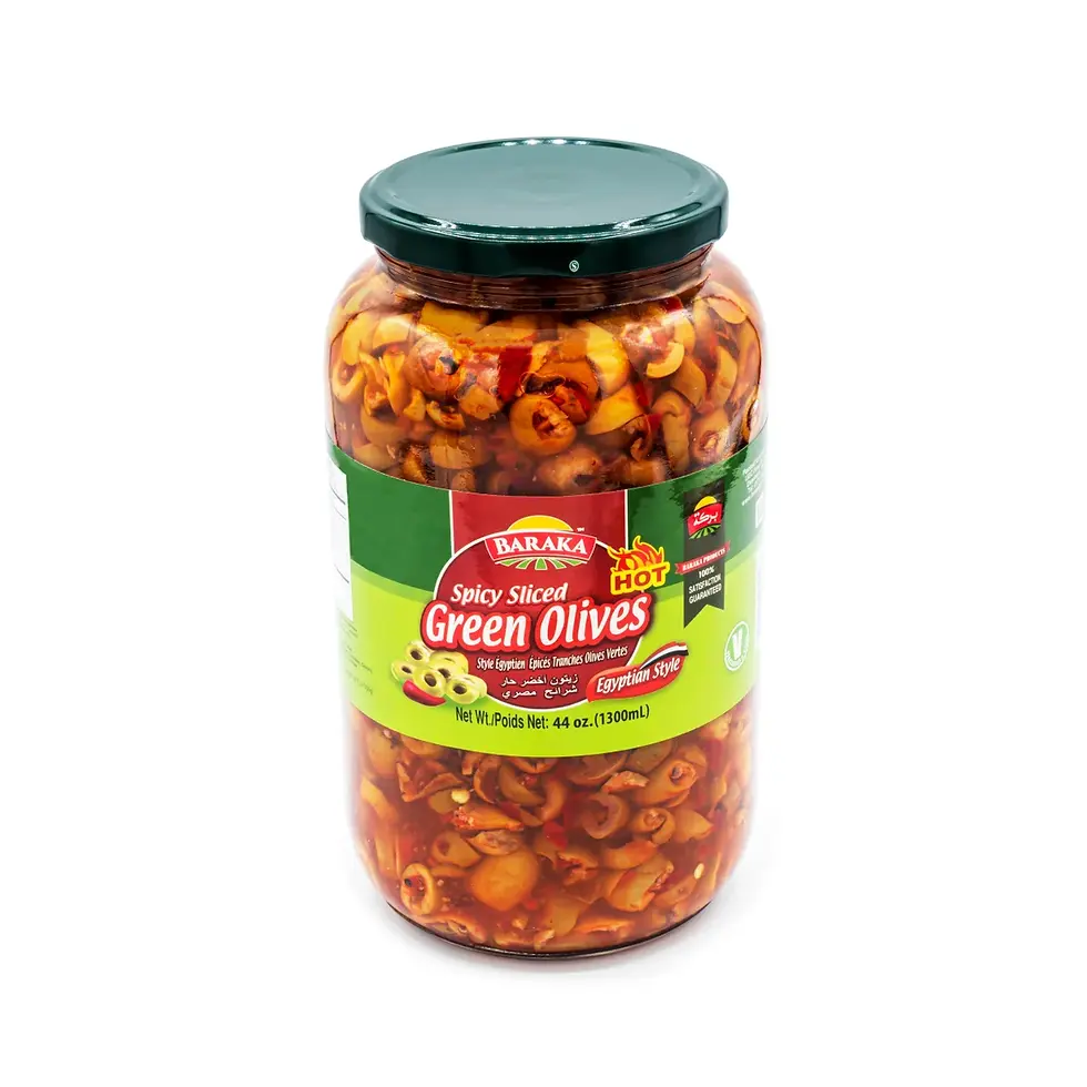 Baraka Green Olives Spiced