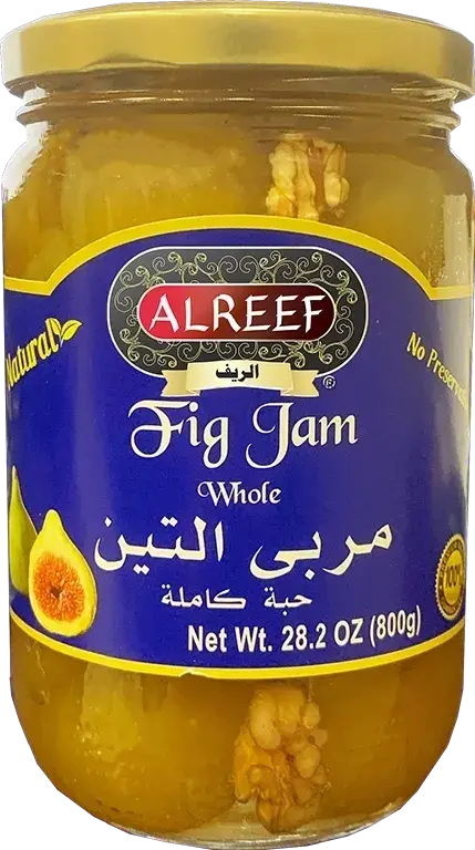 Alreef Fig Whole Jam 13oz