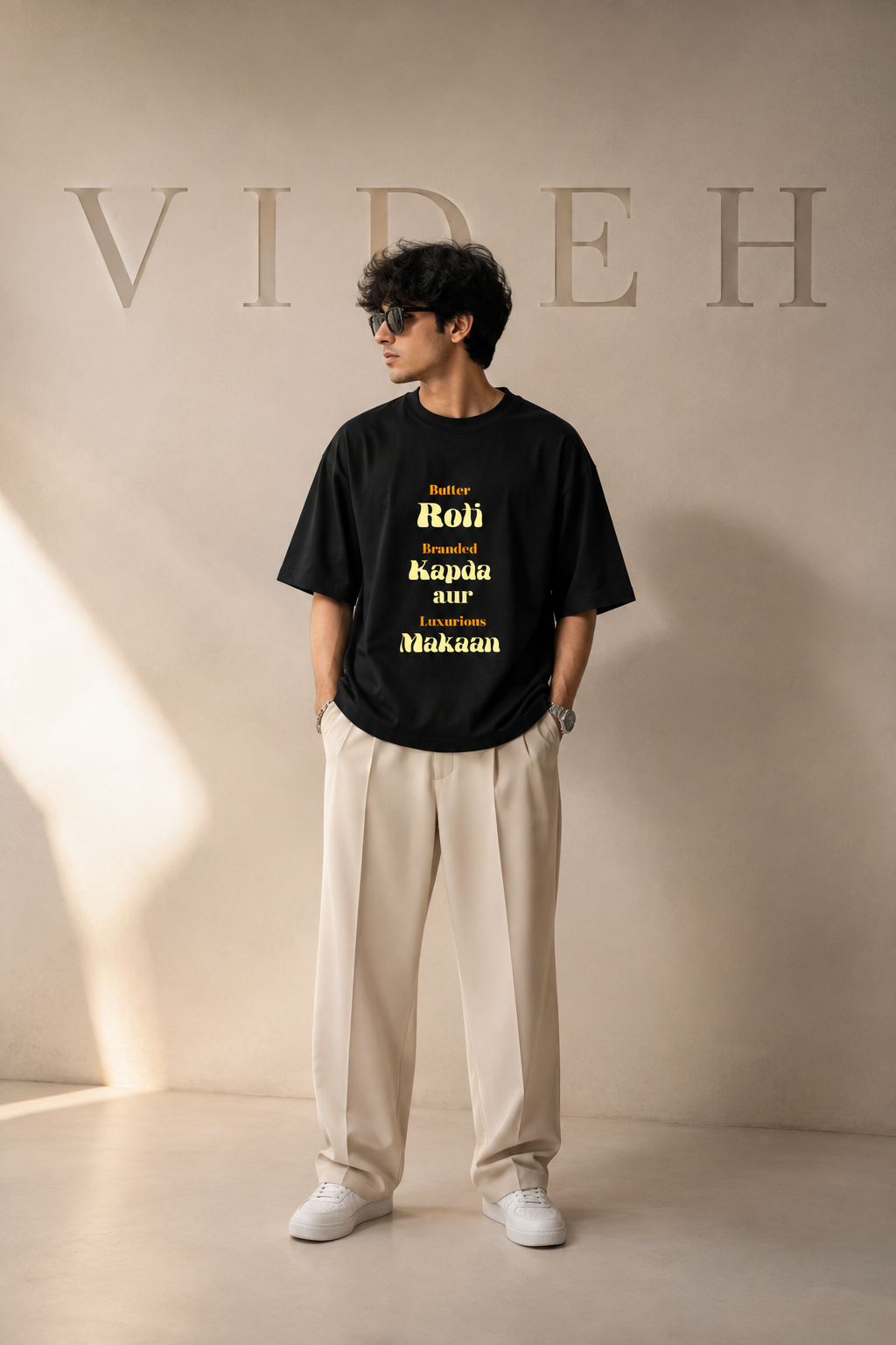 Branded Kapda Oversized Tee