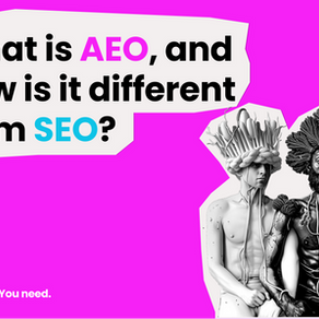 What is Answer Engine Optimization (AEO), and how is it different from SEO Cover photo by Enaks