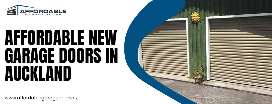 Affordable new garage doors