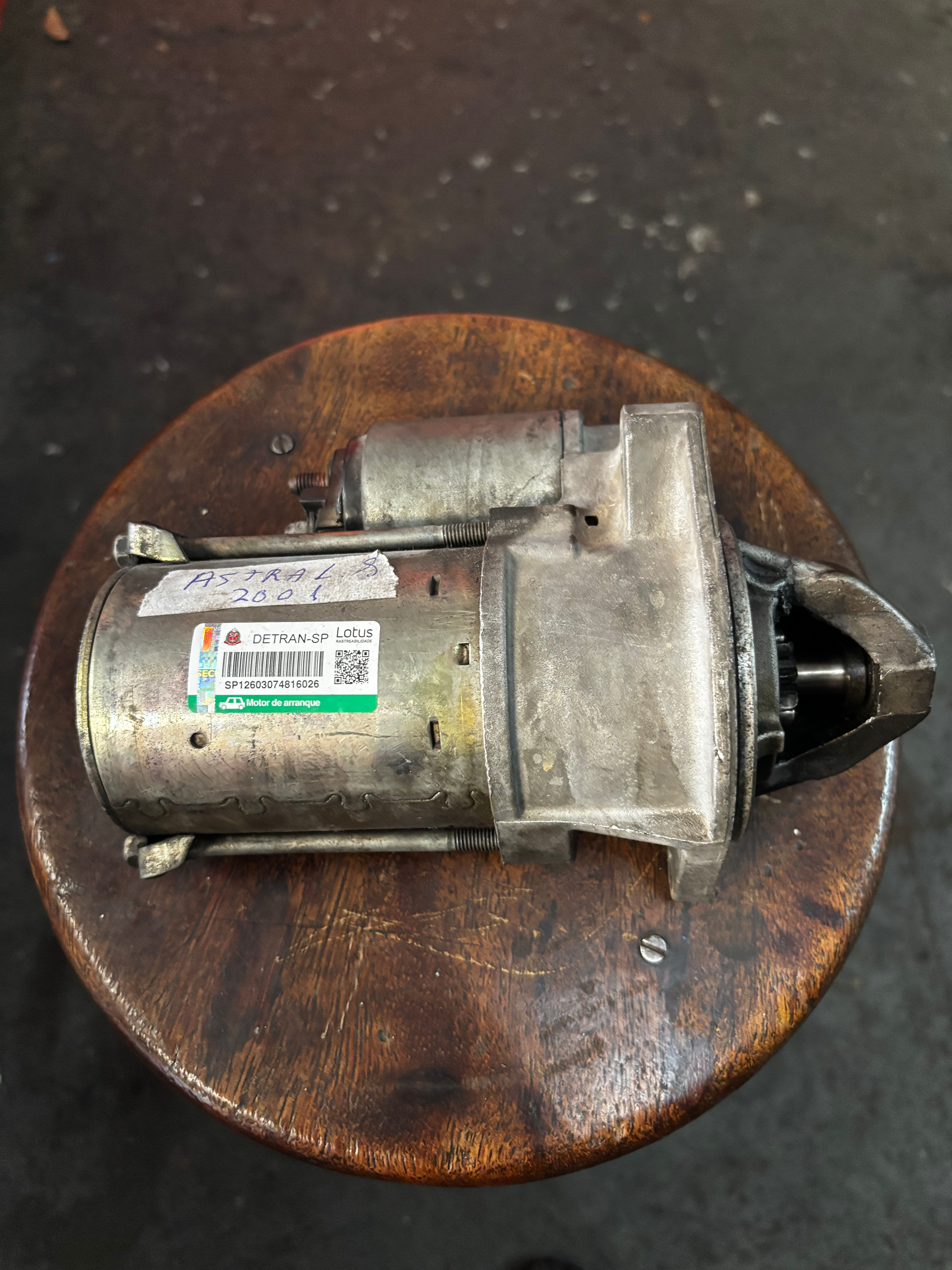 Motor de partida Astra Meriva Corsa 1.8 8v gasolina