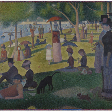 Photo Story: watercolors, crowded, crusty, too close, friendly