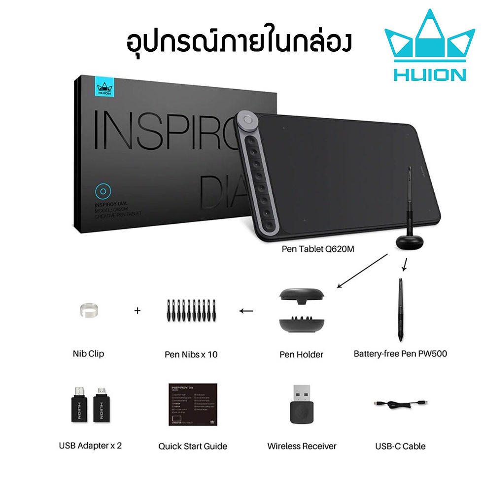 ภาพขนาดย่อ: Huion Q620M