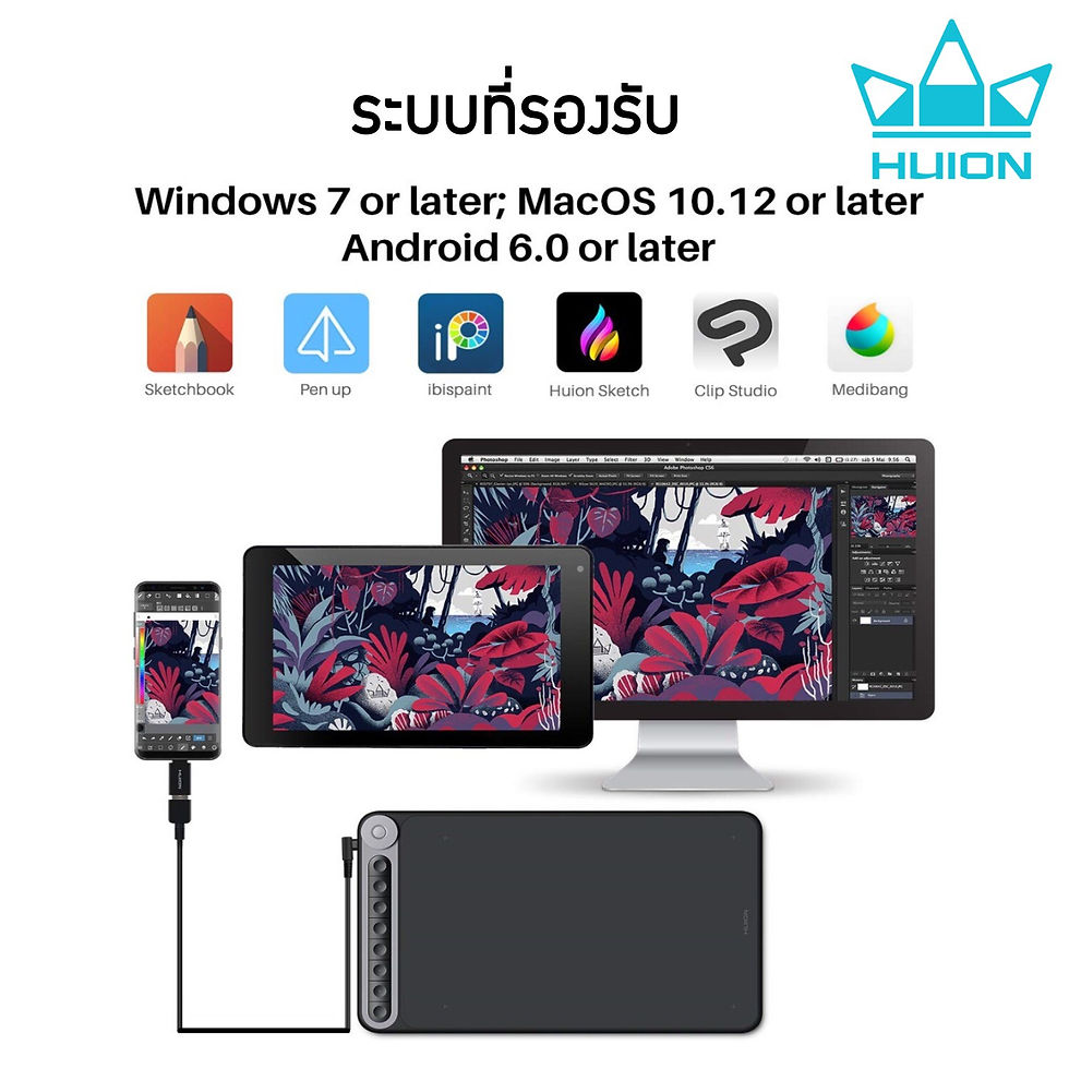 ภาพขนาดย่อ: Huion Q620M