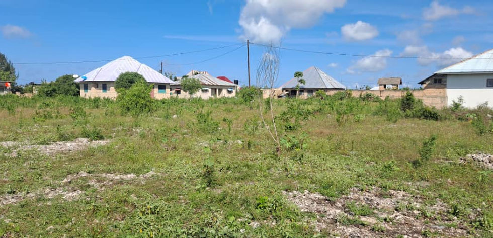 Land in Paje for Sale 2,700 sqm - land