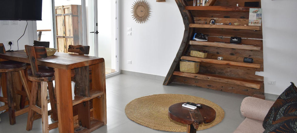 Beachfront Kiwengwa_living room