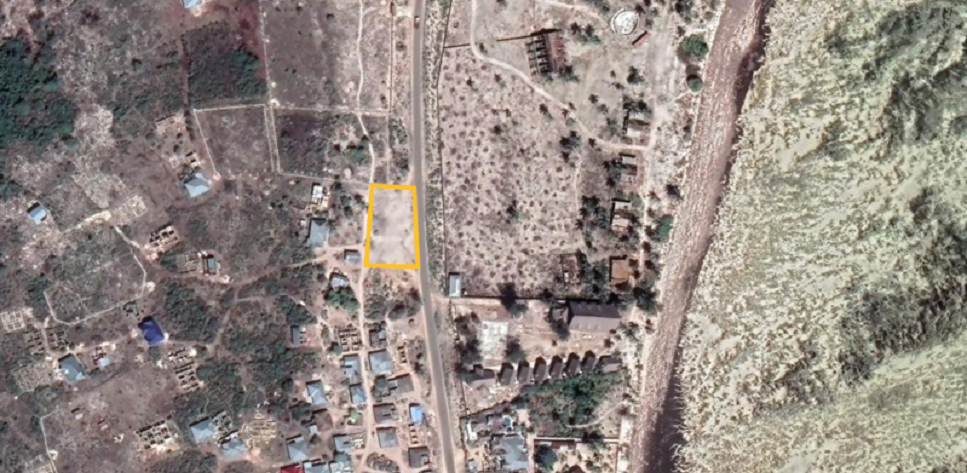 Land for Sale in Pongwe 1,650 sqm -aerial
