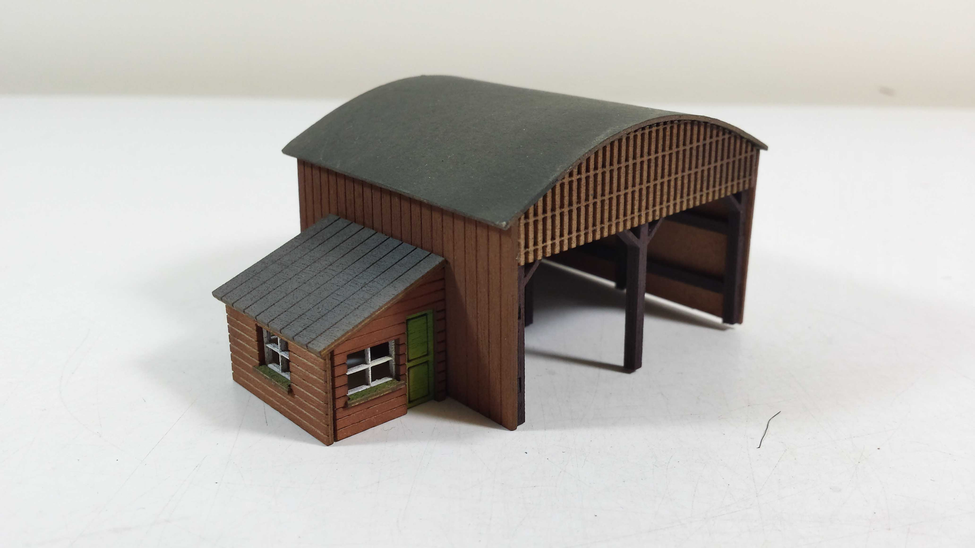 N Gauge Timber Yard or Builders Merchants Building (SIngle)