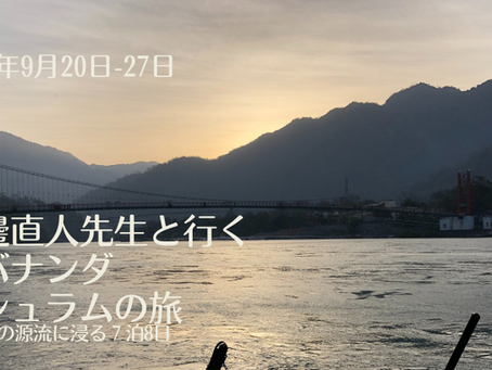 渡辺直人先生と行くシバナンダ・アシュラムの旅