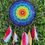 Thumbnail: Dream Catcher Rainbow Chakras - Mandala (10" x 18")