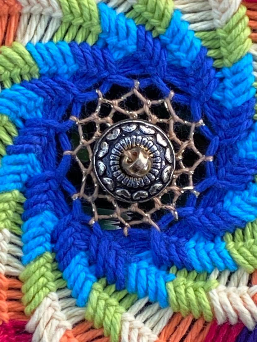 Thumbnail: Mandala Dream Catcher Rainbow Chakras 14"