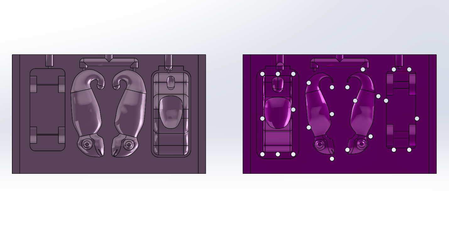 Mold CAD Model