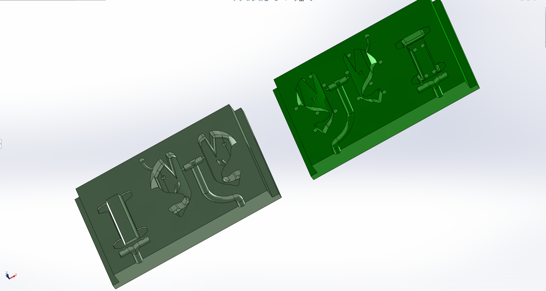 Mold CAD Model
