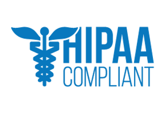 HIPAA related badge currently shown on Stark website