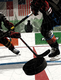 ice hockey, conman, web of deceit, shadow, 