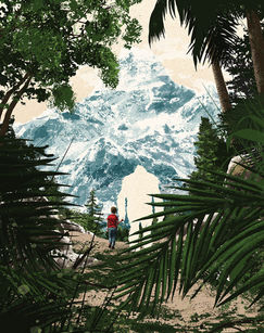 jungle, snow, mountains, yeti, tibet, himalayas