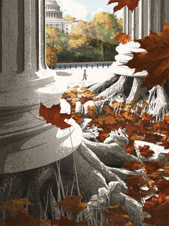 pillars, government, MAGA, USA