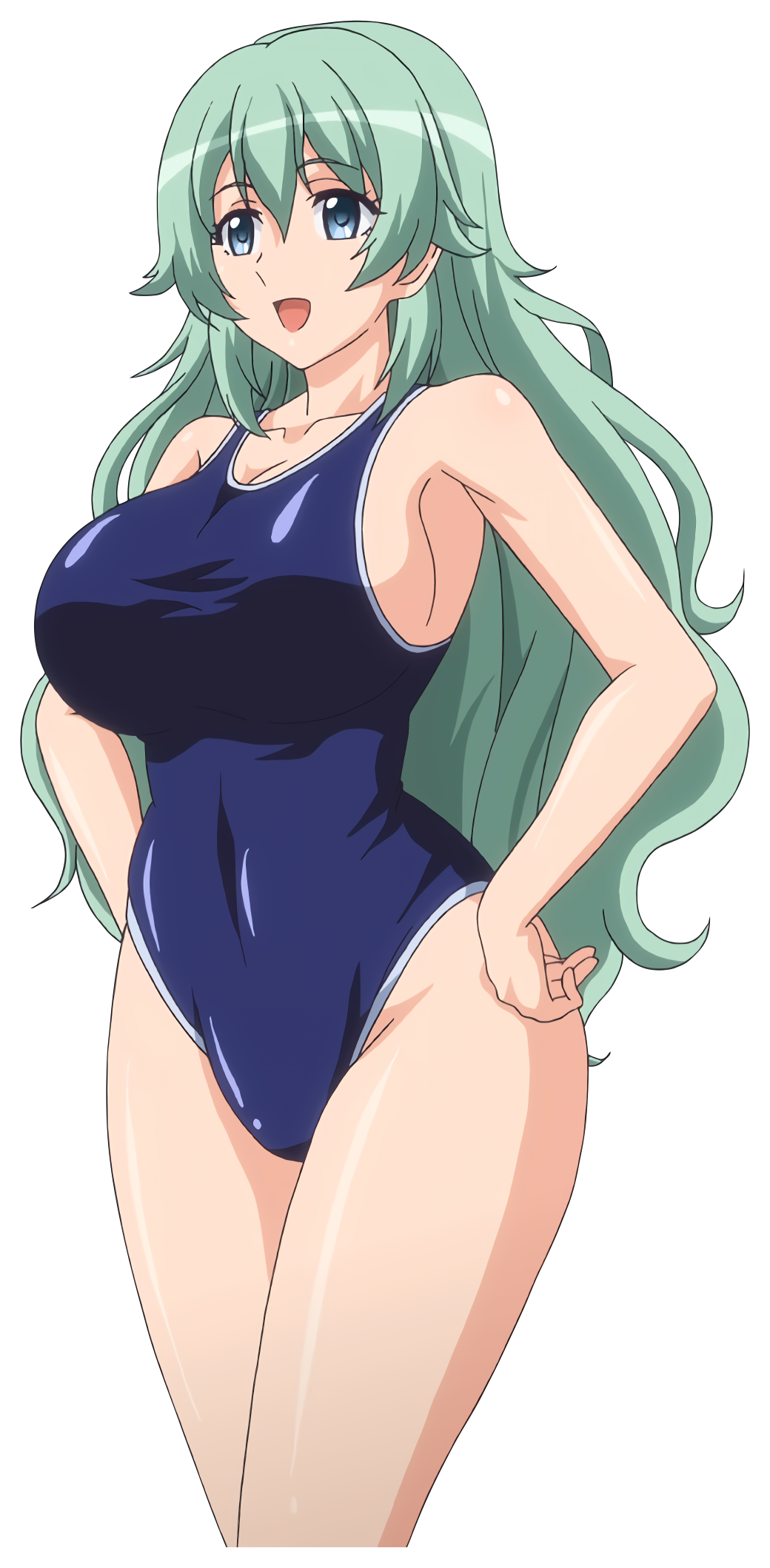 Gakuen de Jikan yo Tomare - Katie Majima Lewd Ecchi Hentai Sticker