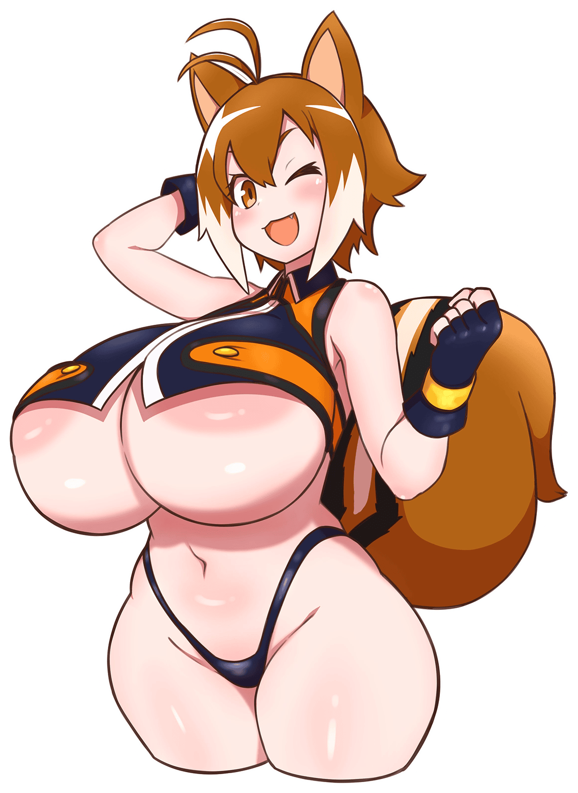 BlazBlue - Makoto Nanaya Lewd Ecchi Hentai Sticker
