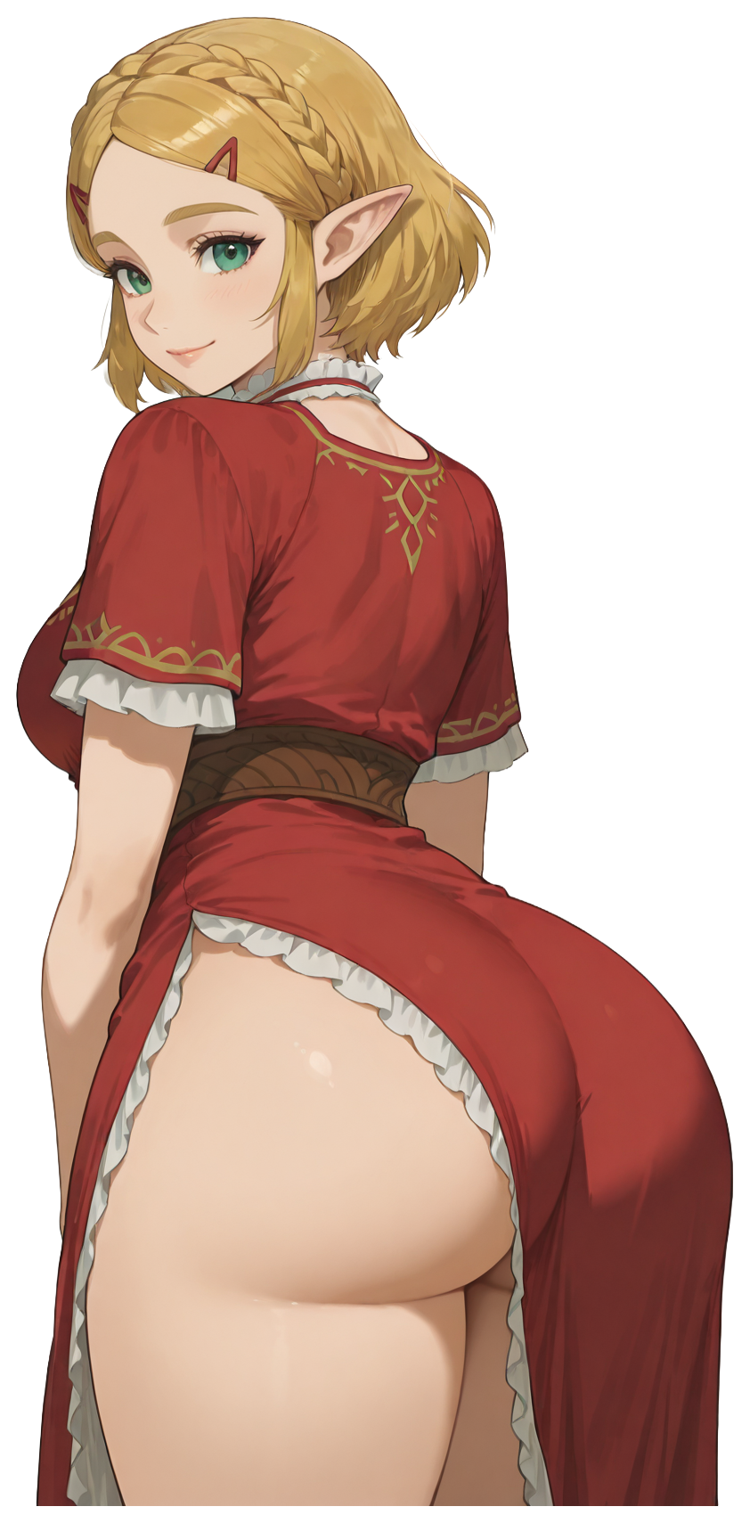 The Legend of Zelda - Zelda Lewd Ecchi Hentai Sticker