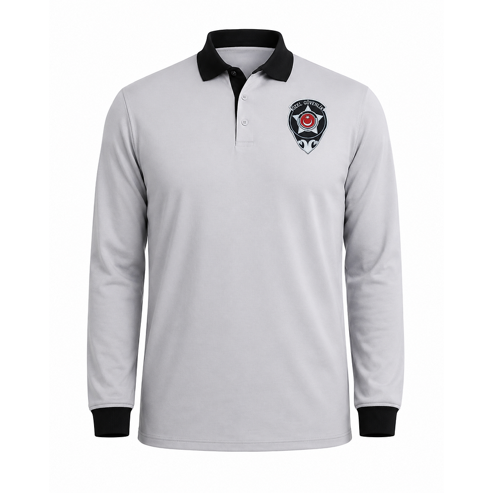 Özel güvenlik sweatshirt – ön görünüm