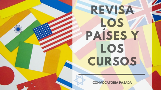 Revisa una convocatoria pasada
