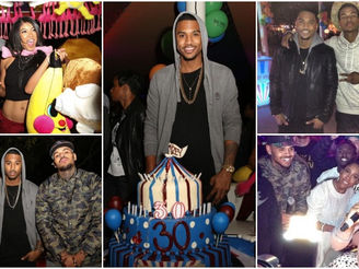 Trey Songz Celebrates his 30th B-Day #Trigga30
