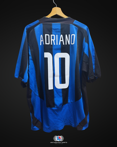 Maillot Inter Milan 2003-2004 - Taille L - Modèle Adriano - Occasion Bon état