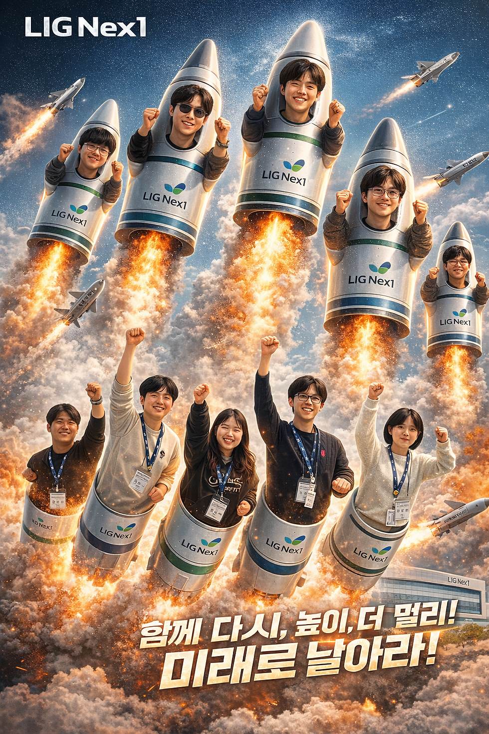 LIG넥스원 신입사원 AI팀빌딩(사진)