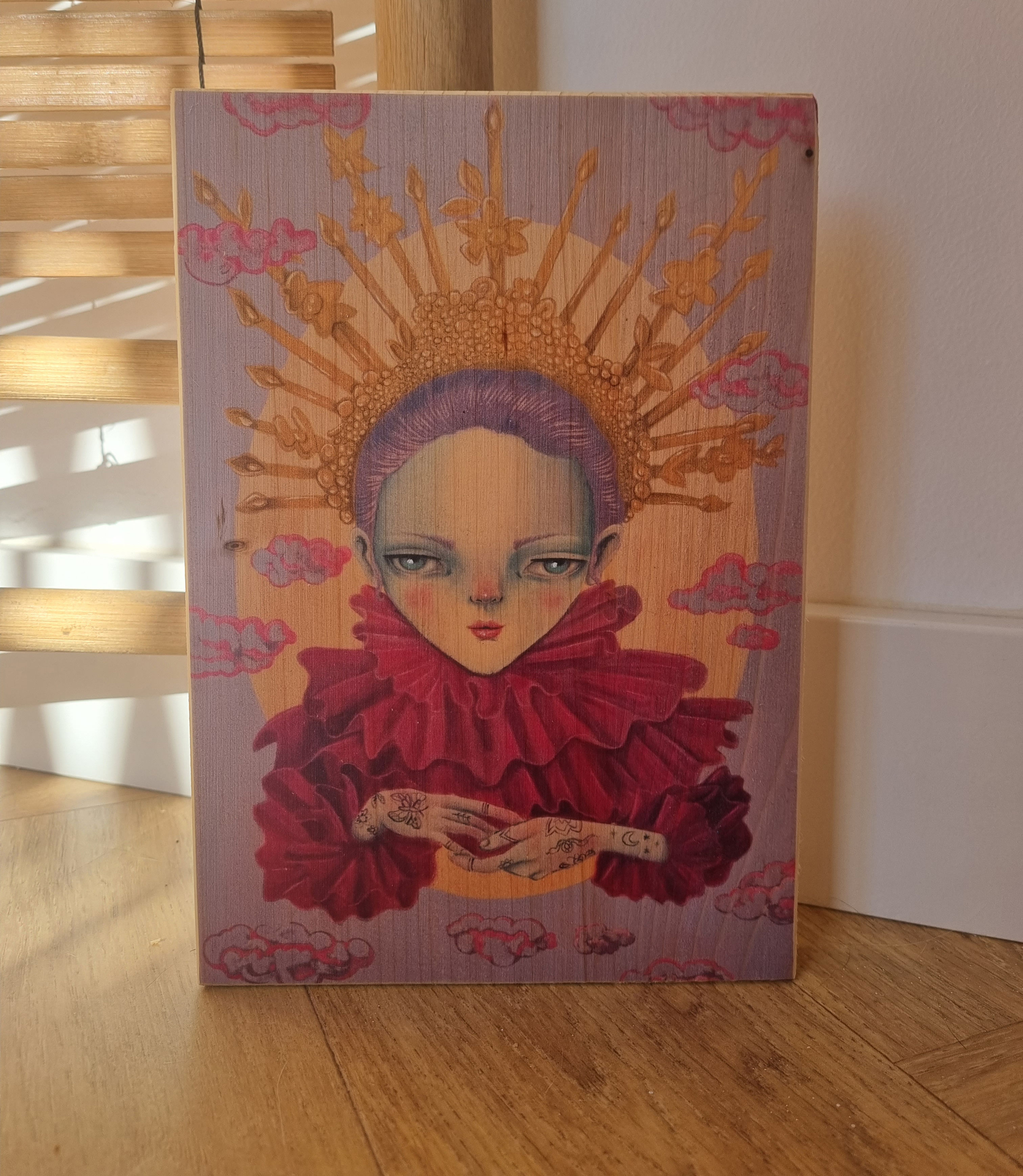 MADERITA ESTAMPADA "Martir"