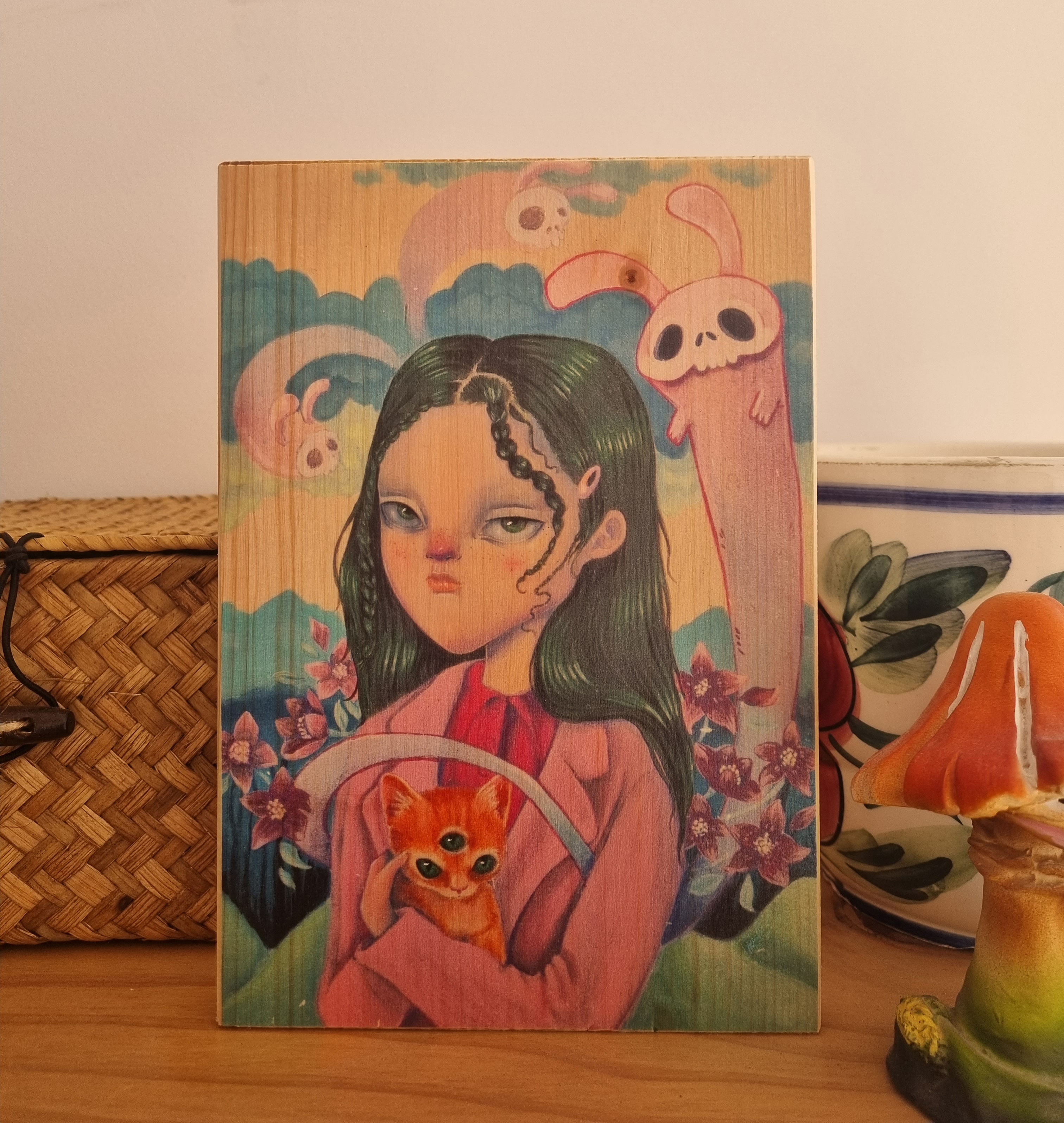 MADERITA ESTAMPADA "Candy Monster"