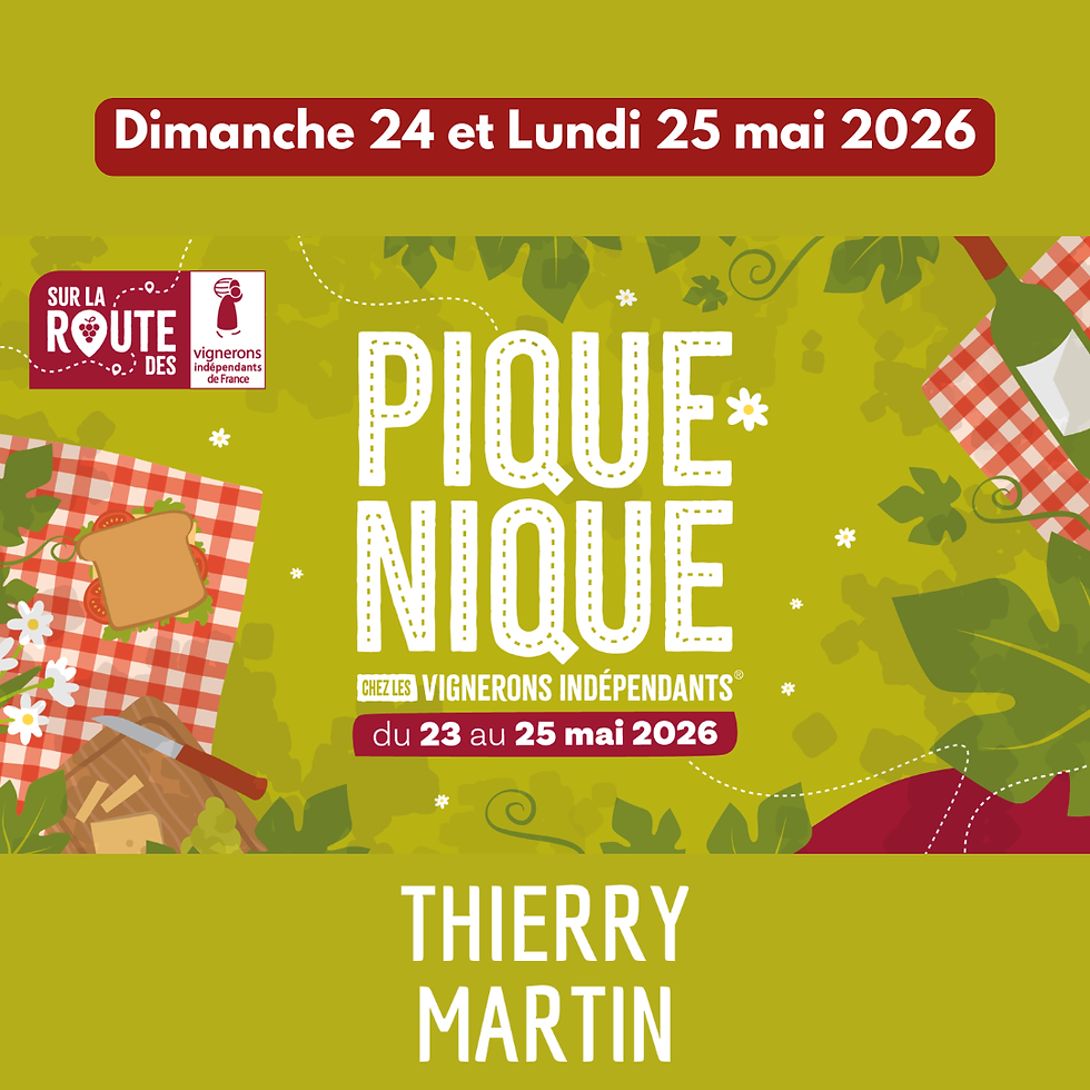 Pique-nique chez le vigneron - 24 et 25/05/2026