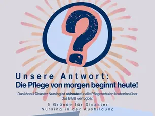 Die Pflege von morgen beginnt heute.