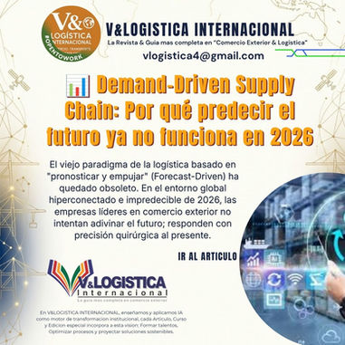 📊 Demand-Driven Supply Chain: Por qué predecir el futuro ya no funciona en 2026