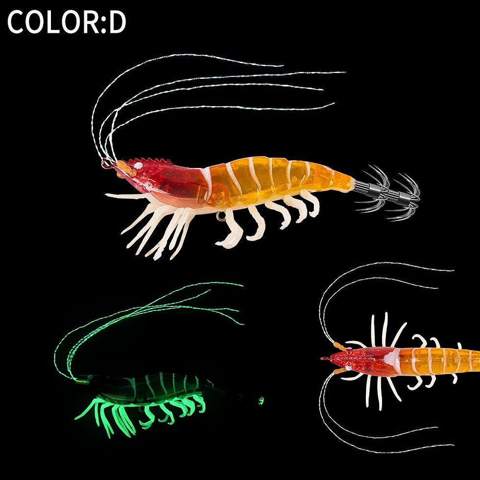 Thumbnail: Wobbler 105mm 11g/80mm 7g Squid Jig Luminous Webfoot Artificial Calamar Horizont