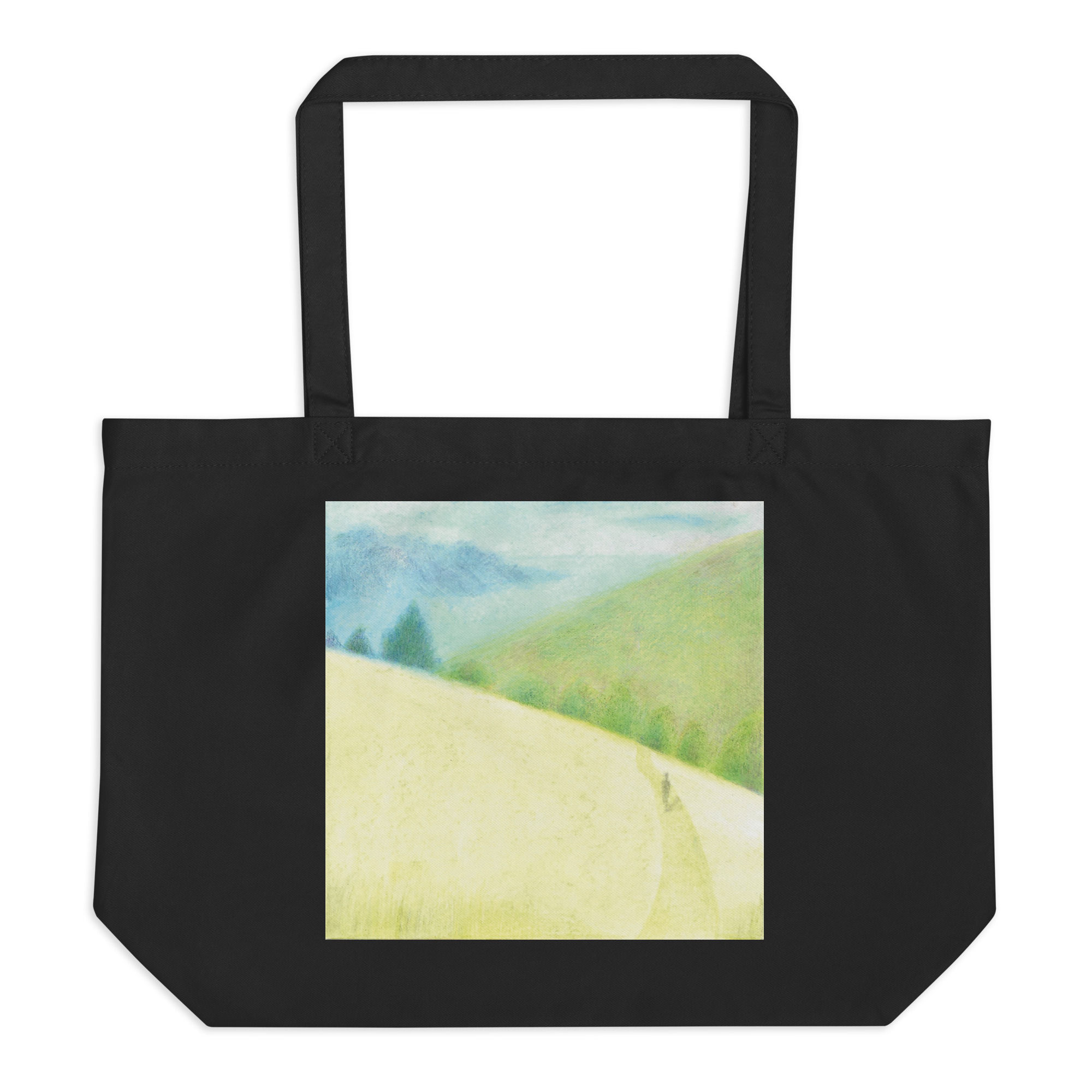 Large organic tote bag