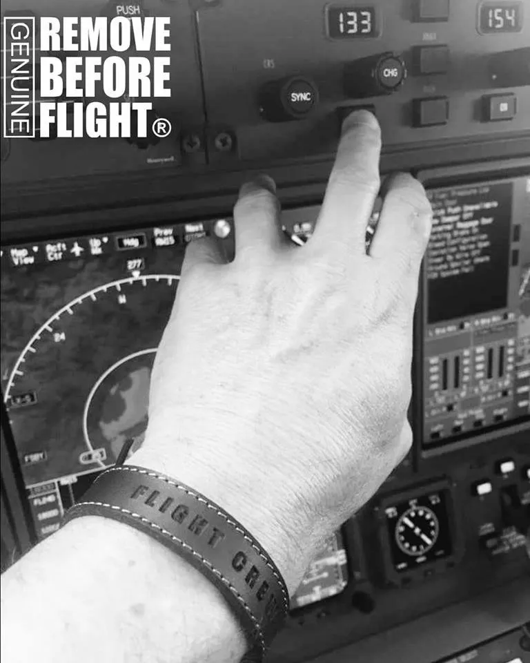 Thumbnail: FLIGHT CREW Bracelete Remove Before Flight