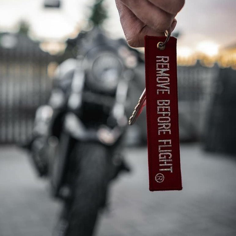 Miniatura: Llavero Remove Before Flight Rojo Empaque Blister