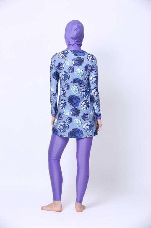 Thumbnail: Burkini - Blue Roses