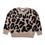 Thumbnail:  Winter Warm Girls  Long Sleeve Sweater Leopard Tops Fleece  18 m- 6 yrs 