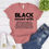 Thumbnail: T-shirt Black Mixed with Shirt Melanin