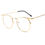Thumbnail:  Metal Frame Blue Light Blocking Glasses For Men 