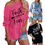 Thumbnail: Fashionable Casual Ladies  Long Sleeve T Shirts