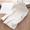 Thumbnail: Turtleneck Pullover Baby Winter Tops Solid Color Sweaters unisex