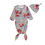 Thumbnail: Super Soft and Breathable Bamboo  Gown With Hat Organic Baby Sleeping Gown