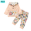 Thumbnail: Infant Newborn Baby Girl Clothes 3PCS Sets Leopard Letter Hooded Sweatshirt Pan