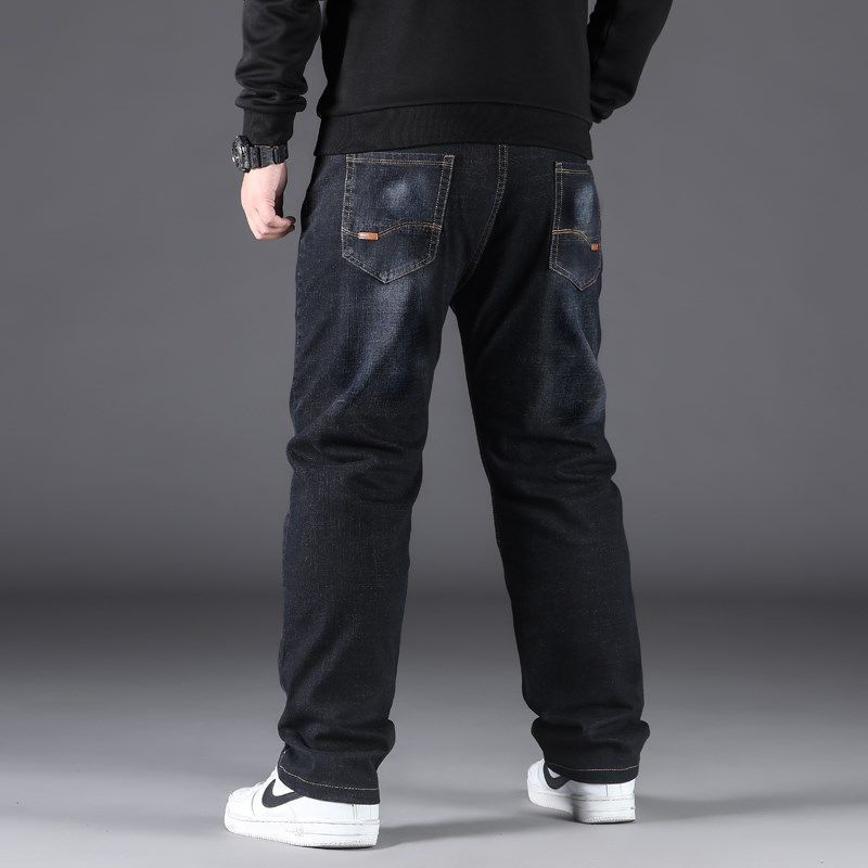 Jeans Men's Street wear Plus Size
