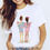 Thumbnail: Cartoon Graphic Women T-Shirt Short Sleeve 