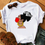 Thumbnail: melanin  women fashion graphic tee